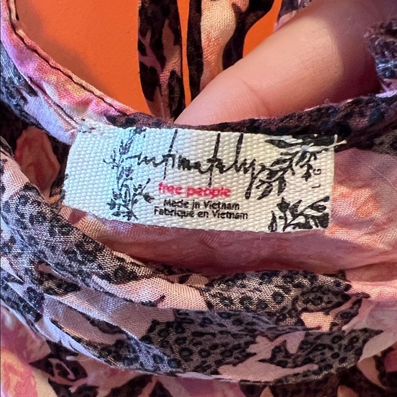 Intimately Free People Floral Ruffle Women's Maxi Dress - Picture 7 of 8